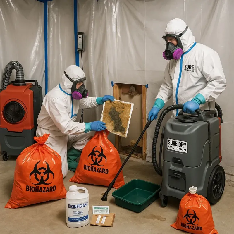 Contaminated Water Handling Protocols process in Union Hill-Novelty Hill, WA